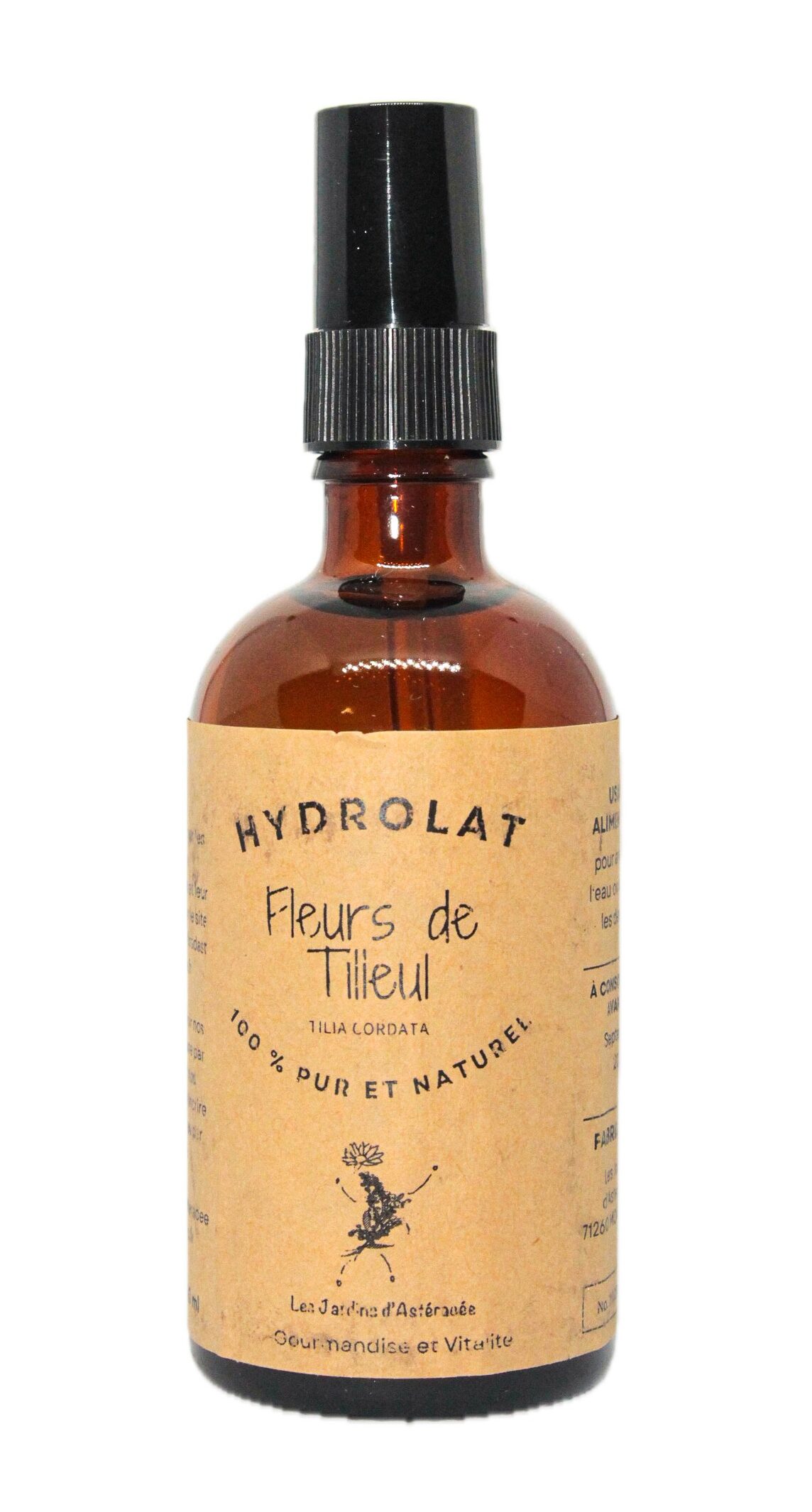 Hydrolat de fleurs de tilleul - Tilia cordata Mill