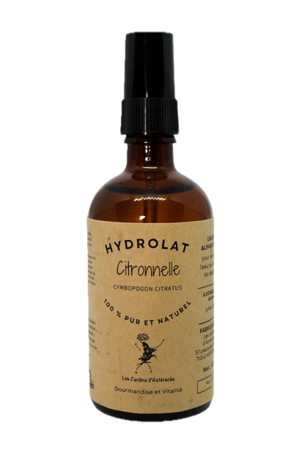 Hydrolat de citronnelle « lemongrass » - Cymbopogon citratus
