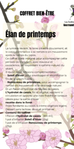 Coffret Bien-être Élan de printemps