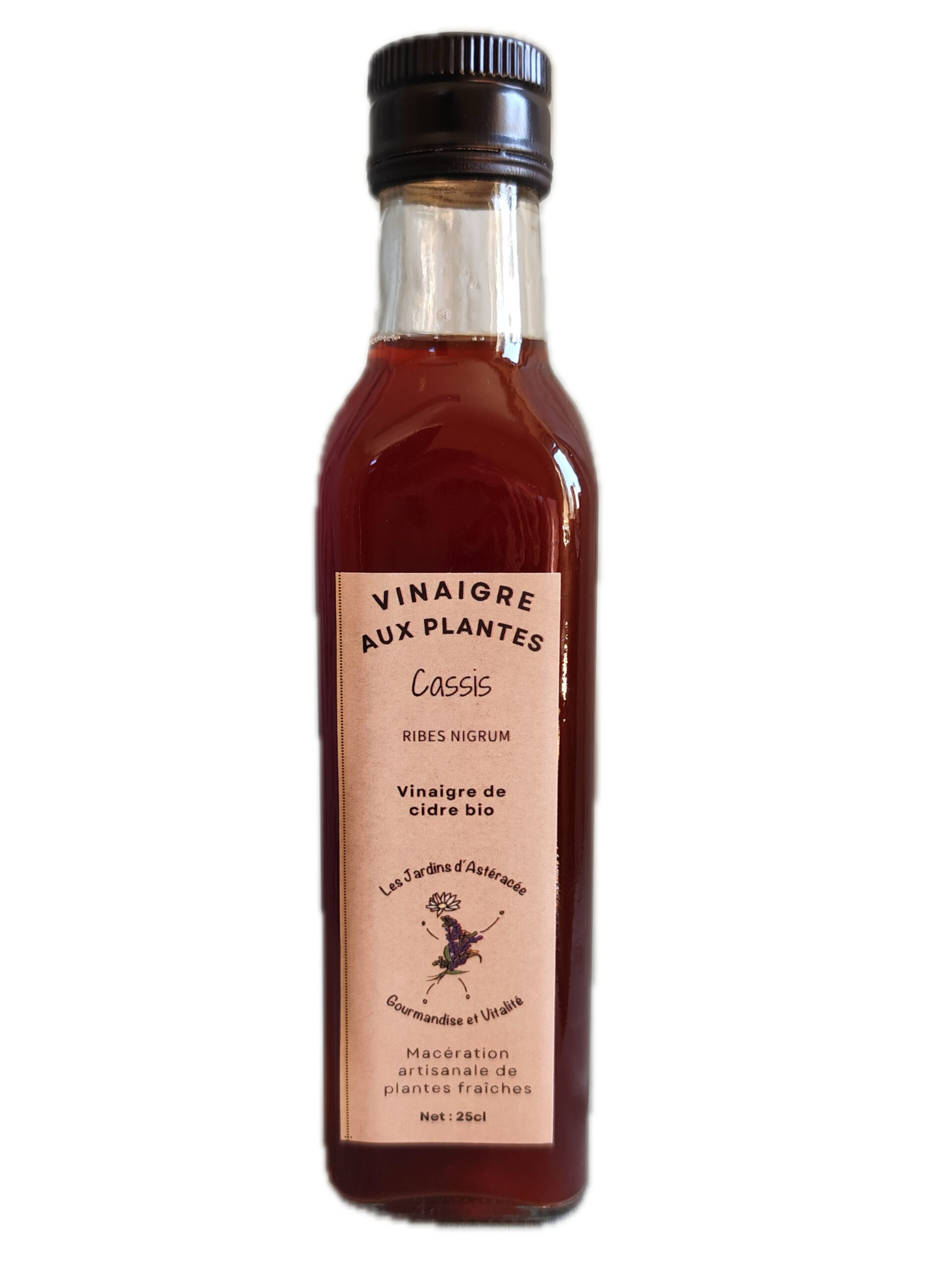 Vinaigre de cidre - Cassis