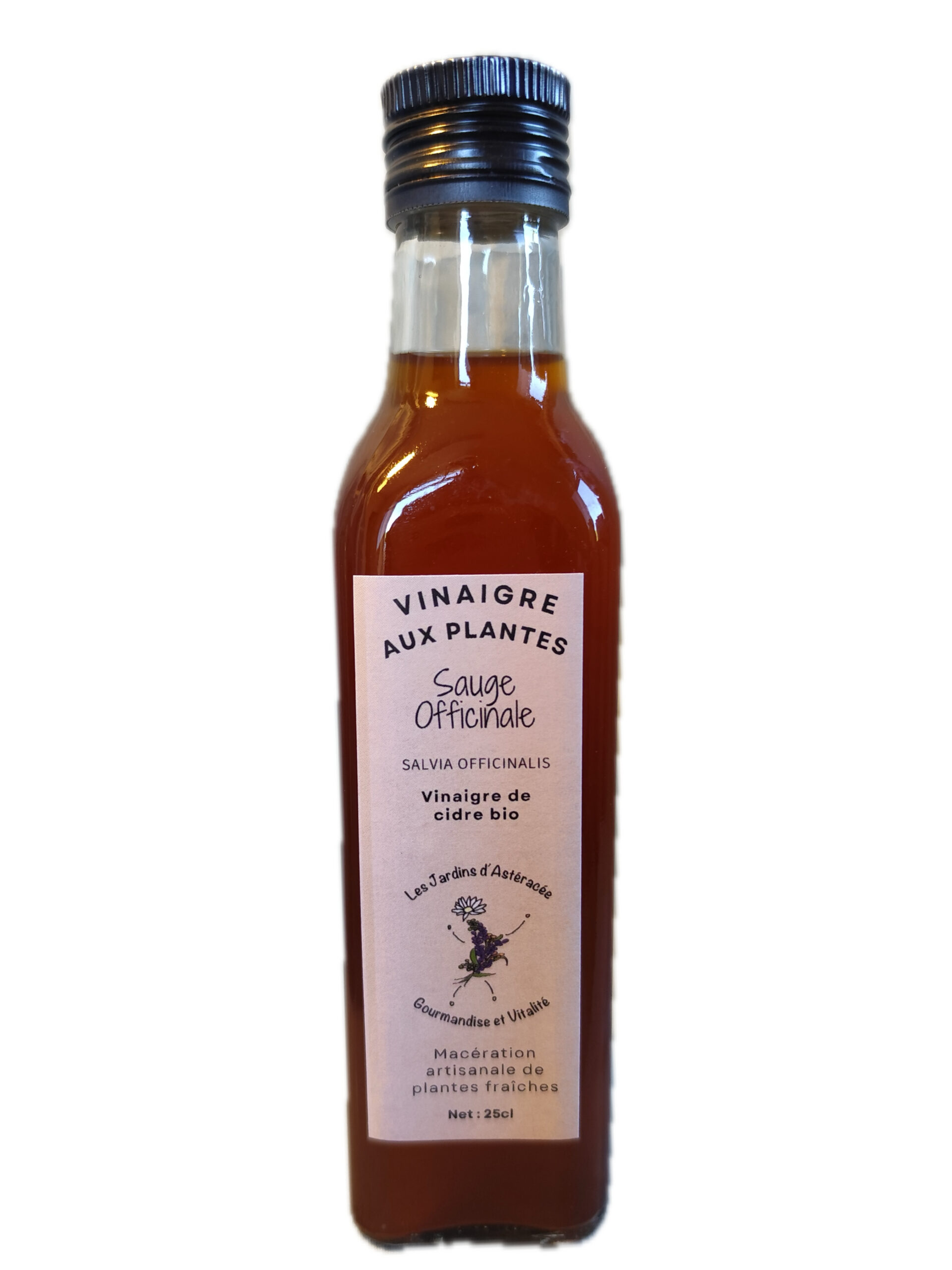 Vinaigre de cidre - Sauge officinale